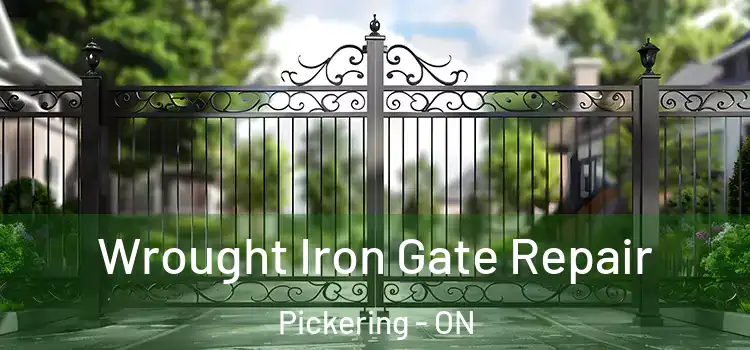 Wrought Iron Gate Repair Pickering - ON
